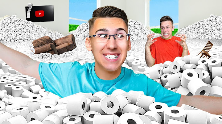 UNIŠTIO SAM MU KUĆU WC PAPIROM PRANK!!