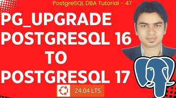 Upgrade PostgreSQL 16 naar 17 moeiteloos met pg_upgrade op Ubuntu 24.04 LTS #postgresql #upgrade