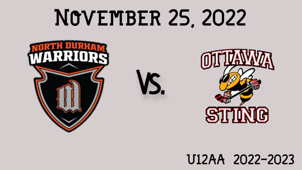 u12aa-2022-north-durham-warriors-vs-ottawa-sting-youtube