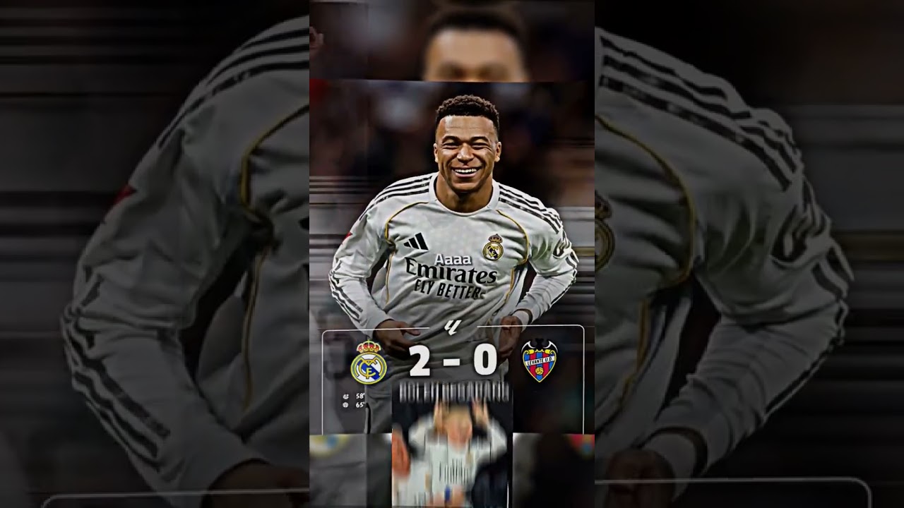 real Madrid menang lawan Levante (2-0)