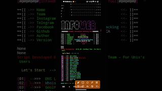 All in one tool for website info web install termux screenshot 5