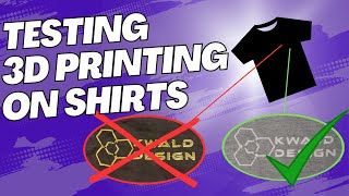 3D Printing Design on T Shirts
