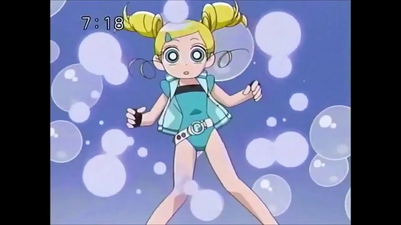 PPGZ Blossom, Bubbles, and Buttercup swimsuit scenes Jig The Upper & Transformations YouTube