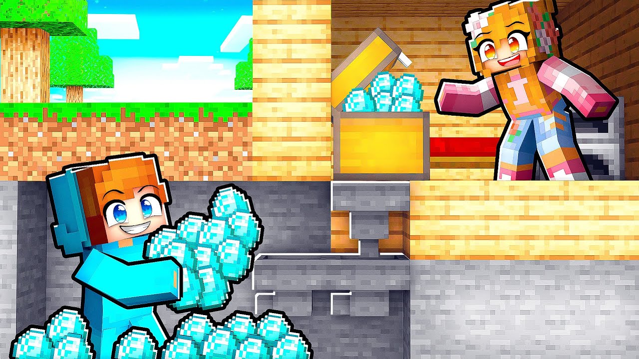 7 Sätt Att Stjäla Din FLICKVÄNS Diamanter i Minecraft!