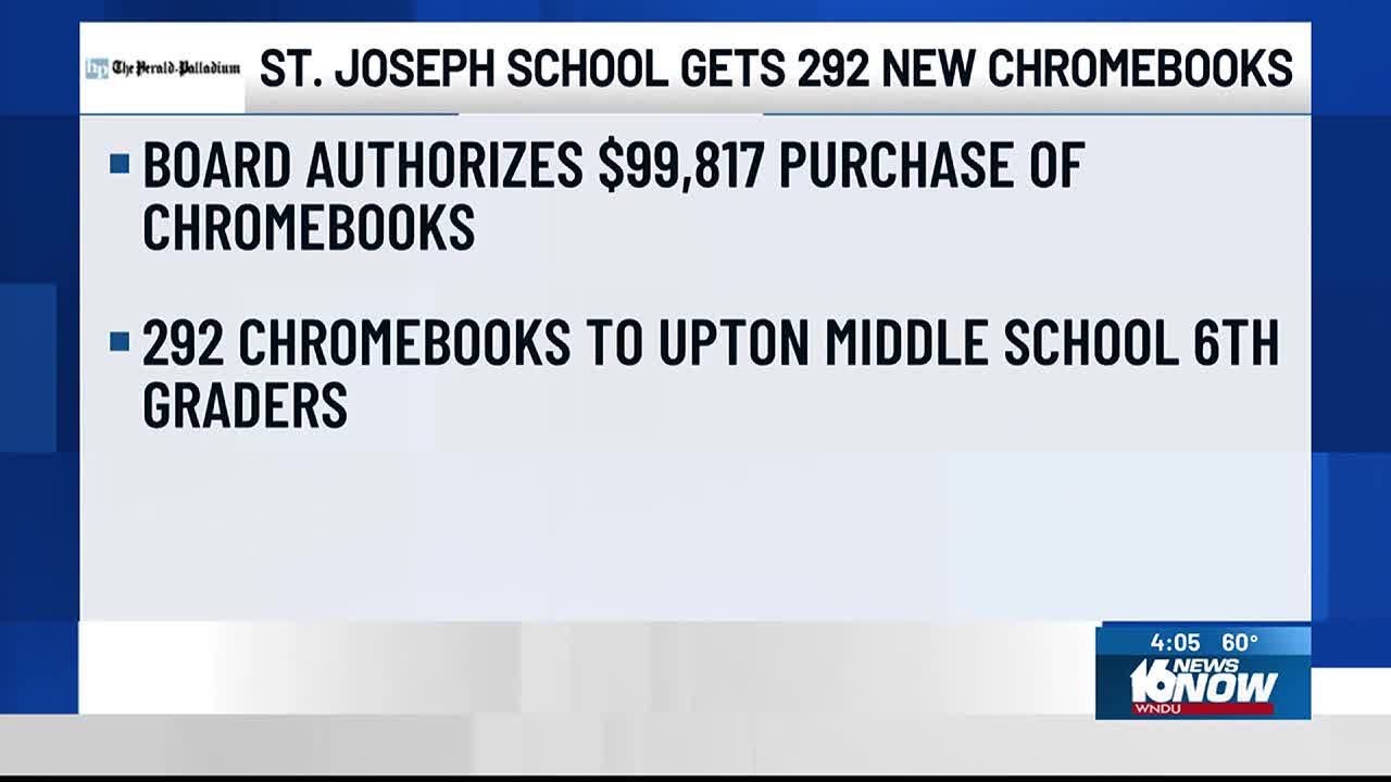 St. Joseph Public Schools to spend nearly $100,000 on new laptops for middle schoolers