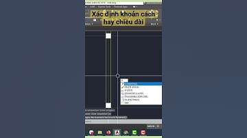 Học AutoCAD miễn phí - xác định khoản cách hay chiều dài #34
