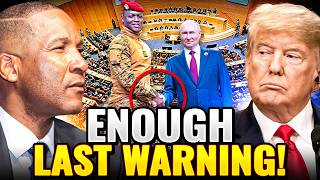 Africa’s Big Stand For Ibahim Traore Explained Final Warning to Trump!