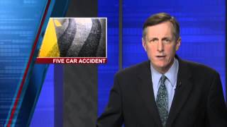 5 car accident in Albany sends one to the