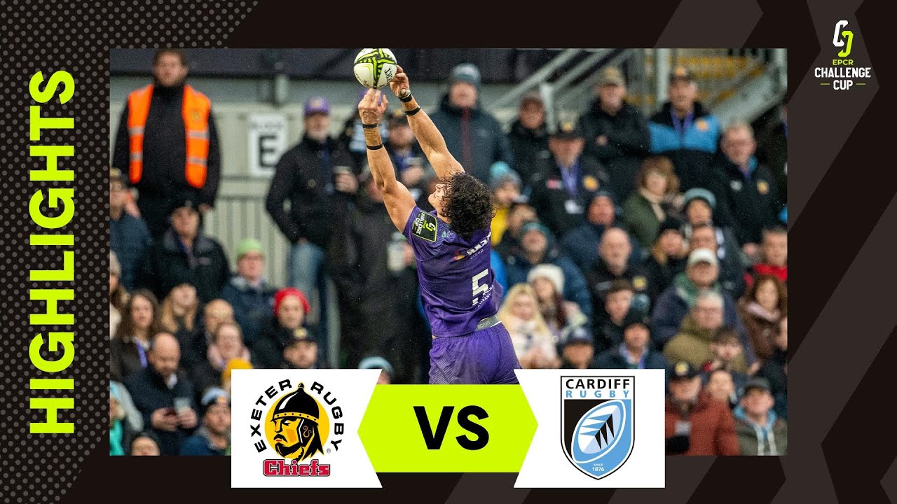 Pressure, Precision & Passion | Exeter Chiefs v Cardiff Rugby | EPCR Challenge Cup Instant Highlight