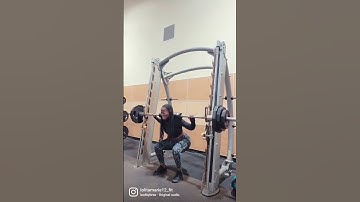 Squat heavy on Smith Machine safely