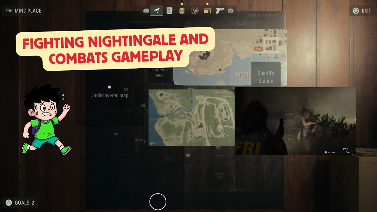 Alan Wake 2 – Nightingale Boss Fight | Insane Horror Combat & Final Battle (PS5 Gameplay)