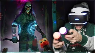 PLAYING THE SCARIEST GAME EVER - Virtual Reality Rush of Blood PS4 Gameplay