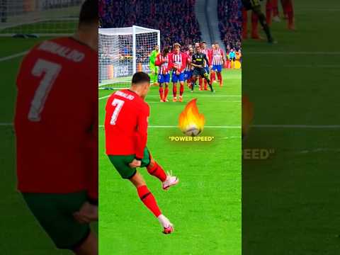 Ronaldo Power Shot Speed Over Time 🥶