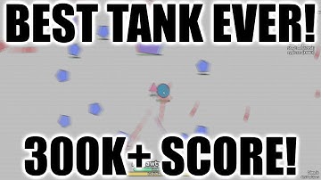 BEST TANK IN DIEP.IO! OVER 300K POINTS! [DIEP.IO GAMEPLAY]