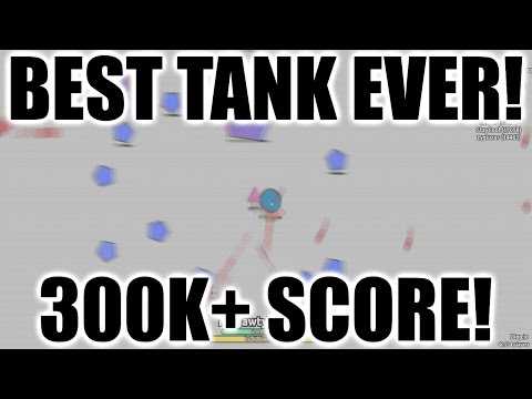 BEST TANK IN DIEP.IO! OVER 300K POINTS! [DIEP.IO GAMEPLAY] 