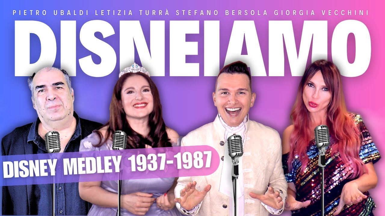 DISNEY MEDLEY 1937 - 1987 | 50 anni di magia Disney in 10 minuti  [Eng Sub]