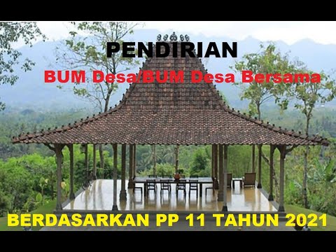 Pendirian BUM Desa/BUM