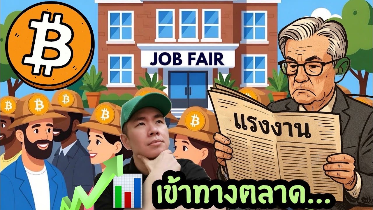 ⁣ตัวเลขจ้างงานสหรัฐฯ กระตุ้นต่อมลดดอกเฟด 📉 | Charles Schwab ขอแจมตลาดคริปโต ⚡️