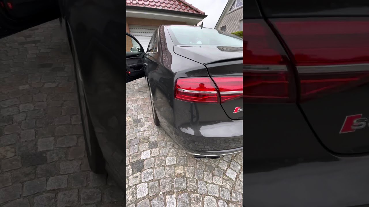Audi S8 plus 605 HP COLD START 🔊 SOUND 
