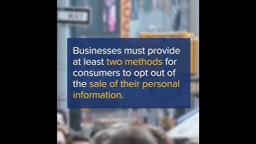 CCPA - Are Businesses Required to Add a “Do Not Sell” Button to Websites?