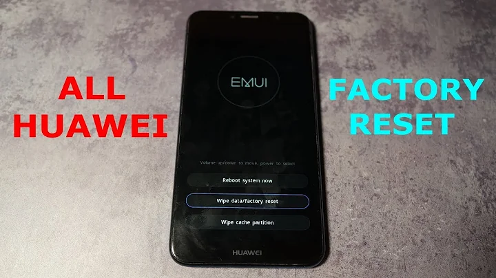 Hard Reset (Factory Reset) - All Huawei phones with Android 8.0 (Mate, Honor, P10, P10 Lite ...) - DayDayNews