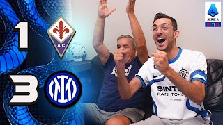 SUPER RIMONTA! FIORENTINA 1-3 INTER | LIVE REACTION GOL HD SERIE A