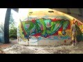 &quot;Play&quot; free-hand graffiti timelapse by Grafficil in Bangkok