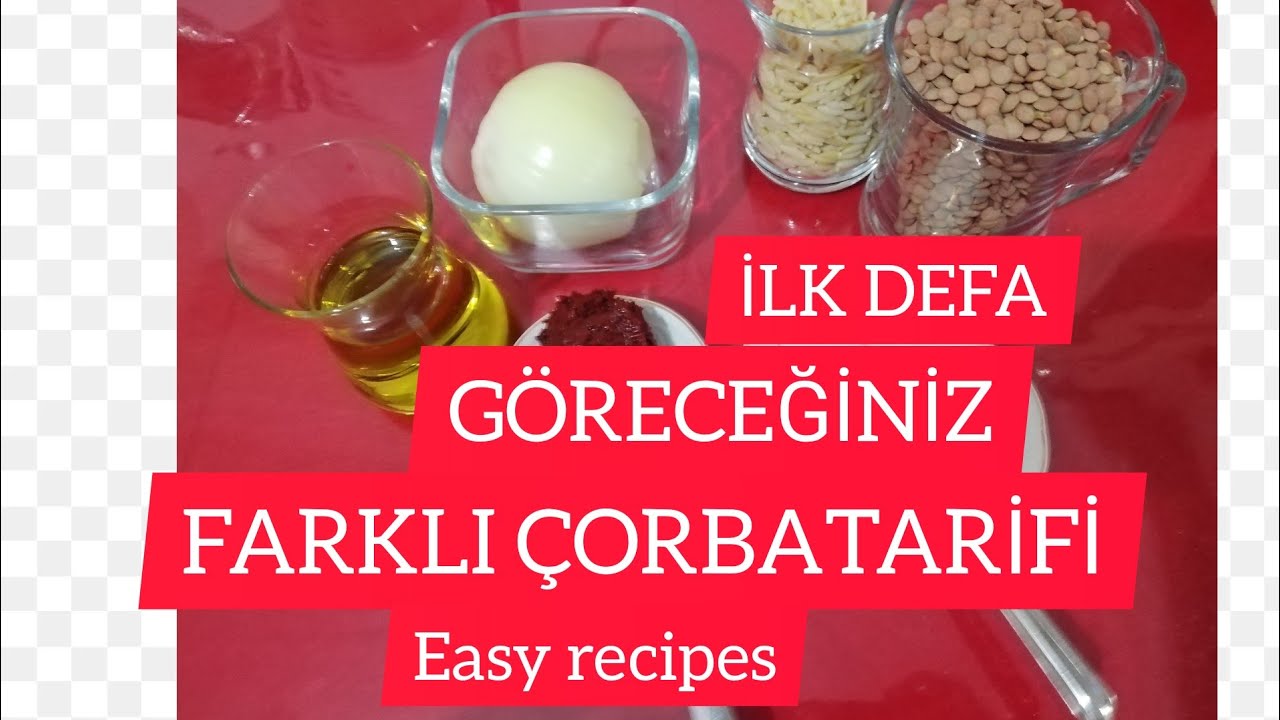 Recipes ✔️green lentil food ✔️easy food????kolay yemek tarifleri