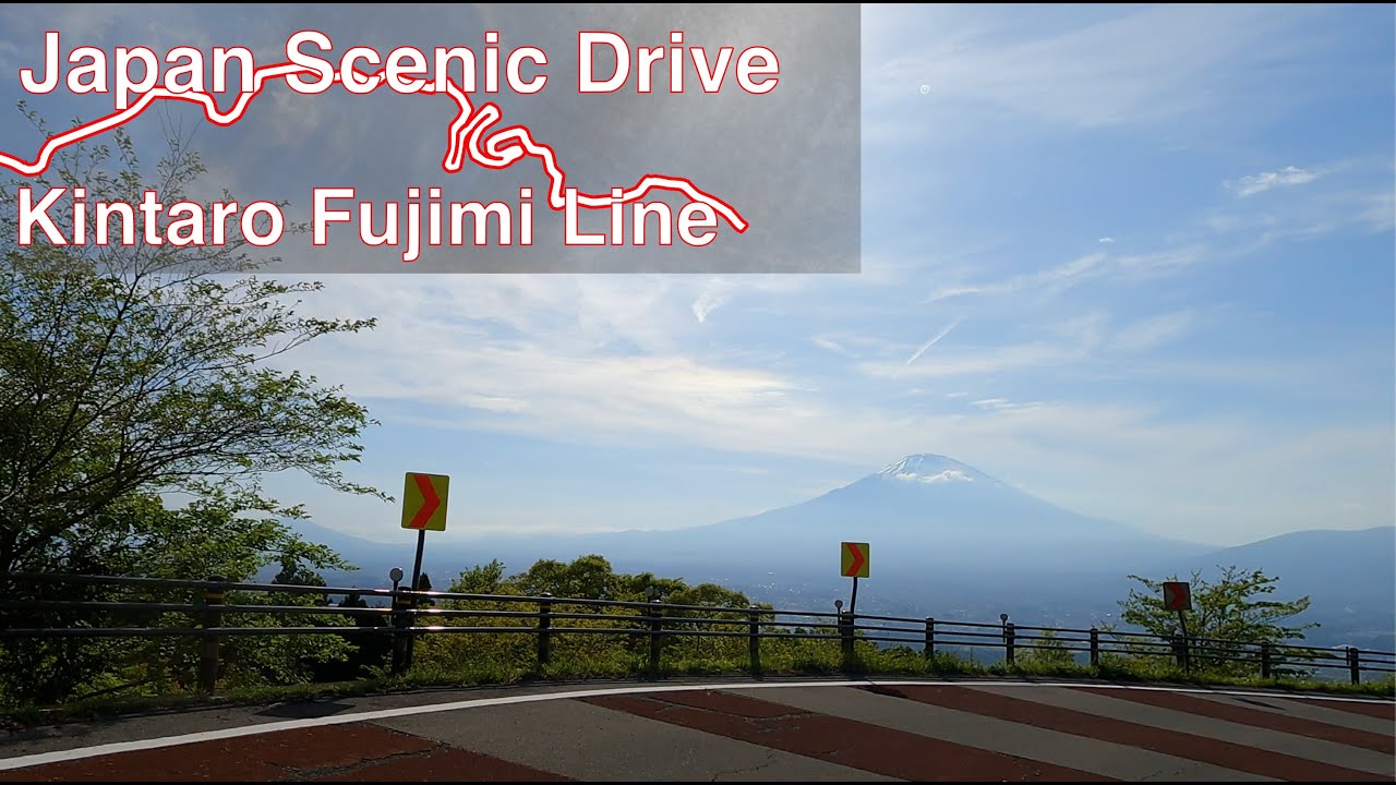 [4K] Japan Scenic Drive - Kintaro Fujimi line (Downhill)