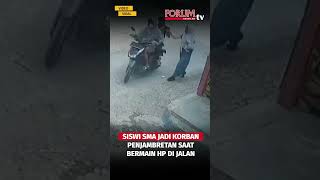 Siswi Sma Jadi Korban Penjambretan Di, Tambun, Bekasi.