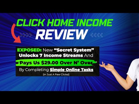 Click Home Income Review And Demo - YouTube