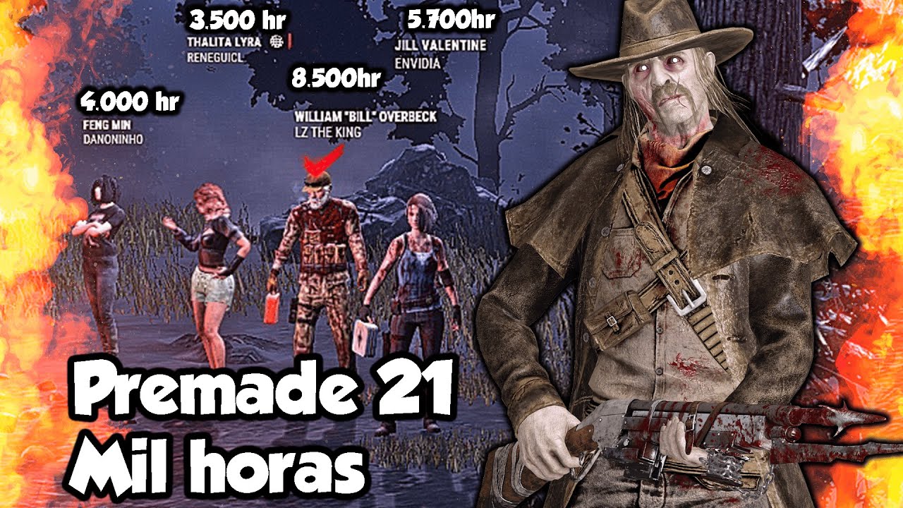 PREMADE 21mil Horas vs mi ARPONERO | DEAD BY DAYLIGHT - YouTube