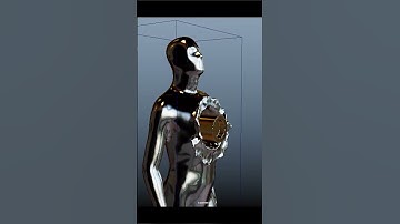 Man of steel glue simulation in Autodesk Maya