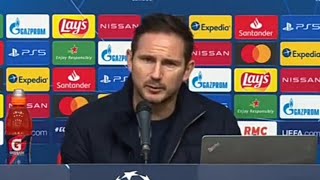 Rennes 1-2 Chelsea | Frank Lampard press conference | UEFA Champions League