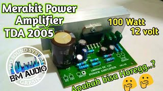 Cocok Untuk Pemulla TDA 2005 Power amplifier 12 volt Bas Mantap