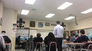 Task 2 Part A Video Clip 1 Lesson 1 (EDTPA Glen Rock High School, New Jersey)