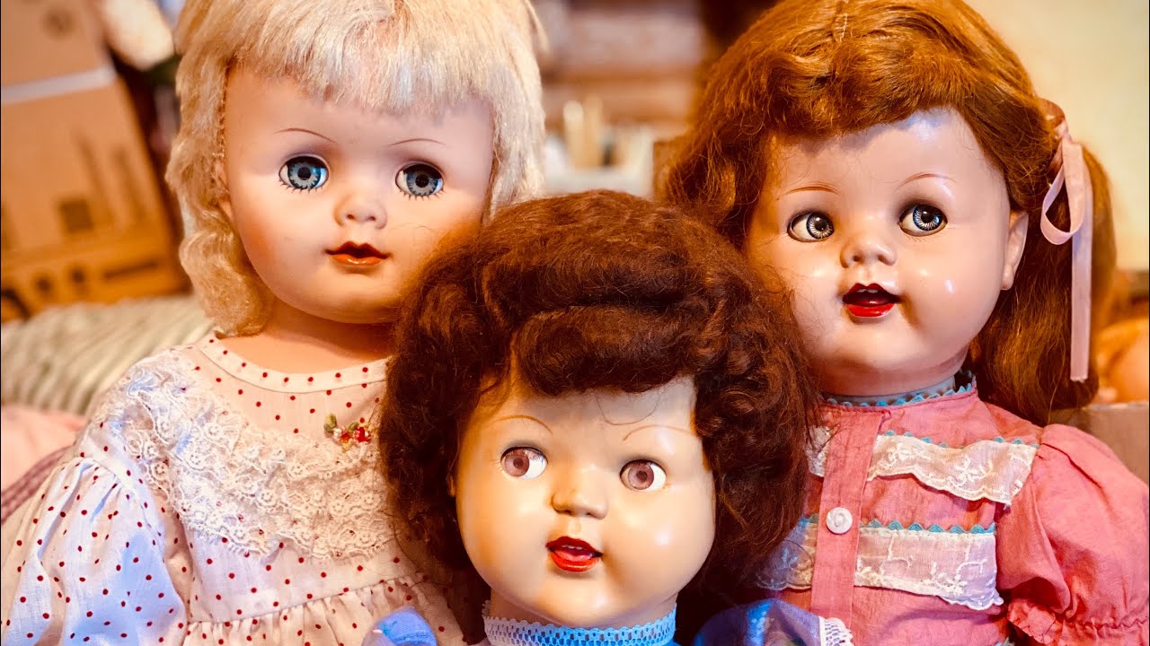 Box Opening! Vintage Flirty Eye Walker Dolls & Surprise Dolls!