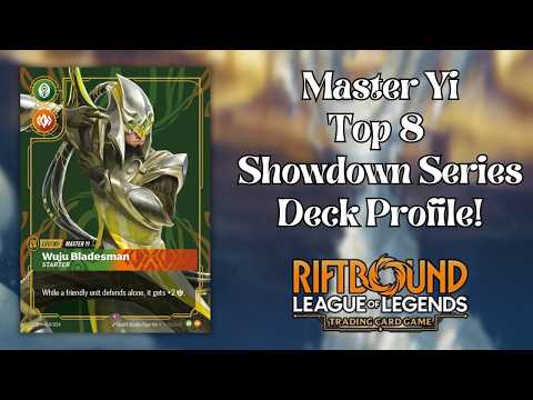 Top 8 Master Yi Deck Profile - Riftbound Showdown Series | Team FlexQ