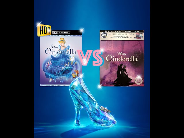 Cinderella 4K Blu-ray is a REVELATION - Comparison & Review! 