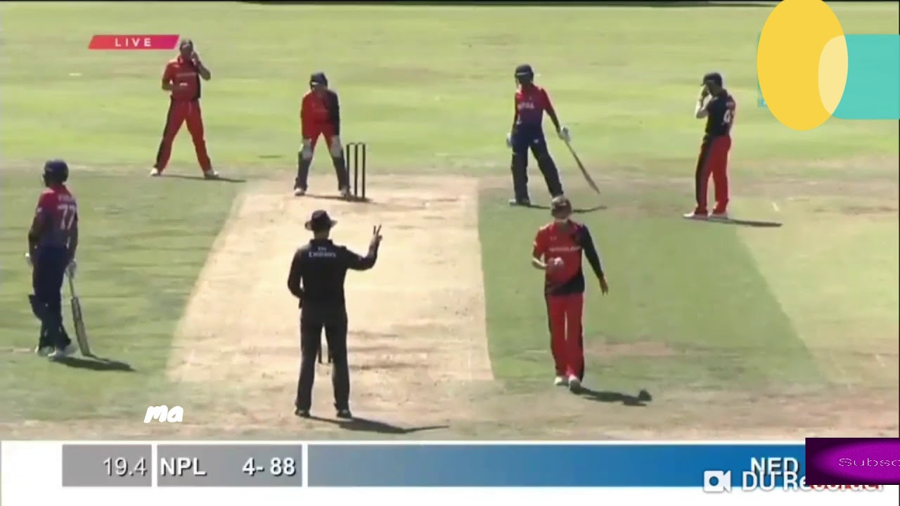 nepal vs Netherlands / 2nd ODi, Aug 3 2018