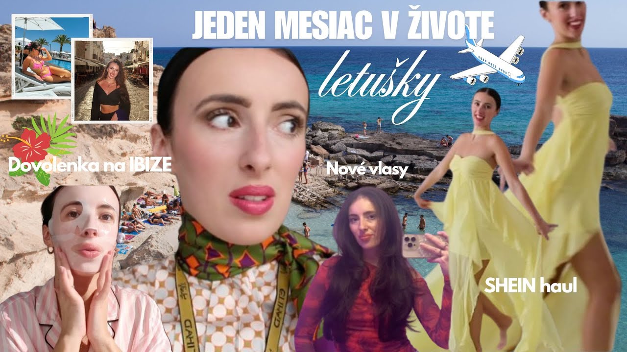 Takto vyzeral môj JÚN✈️ - Dovolenka na Ibize, Nové vlasy, Skincare & Shein haul