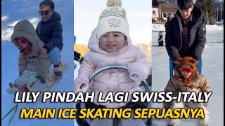Download Lagu LILY MAIN ICE SKATING DAN KERETA SALJU, LANJUT KELILING EROPA DARI SWITZERLAND PINDAH KE ITALY....‼️ MP3