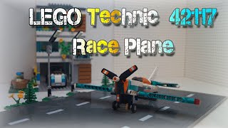 Небольшой набор LEGO lego technic 42117. Гоночный самолет лего.