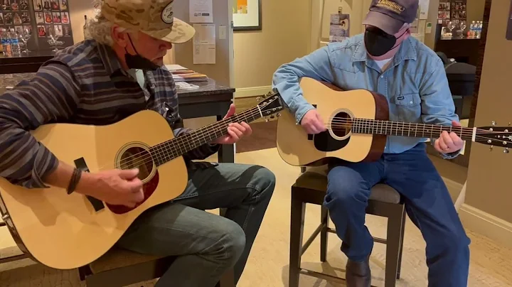 Steve Blanchard and Jeff Rose at Wintergrass 2022 ...