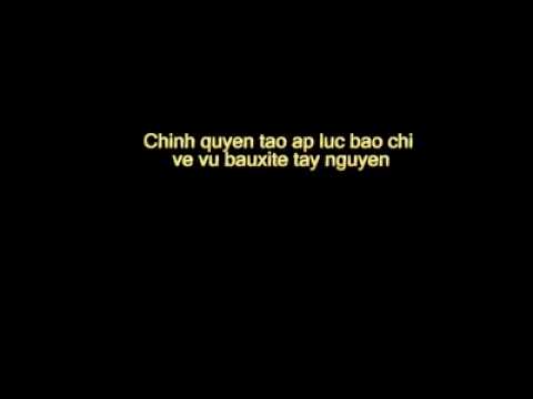 Chinh quyen tao ap luc bao chi ve vu bauxite tay nguyen