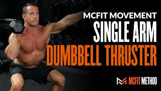 Single Arm Dumbbell Thruster - McFit Movement of The Day