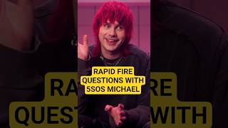 5SOS Michael Answers Rapid Fire Questions #funny
