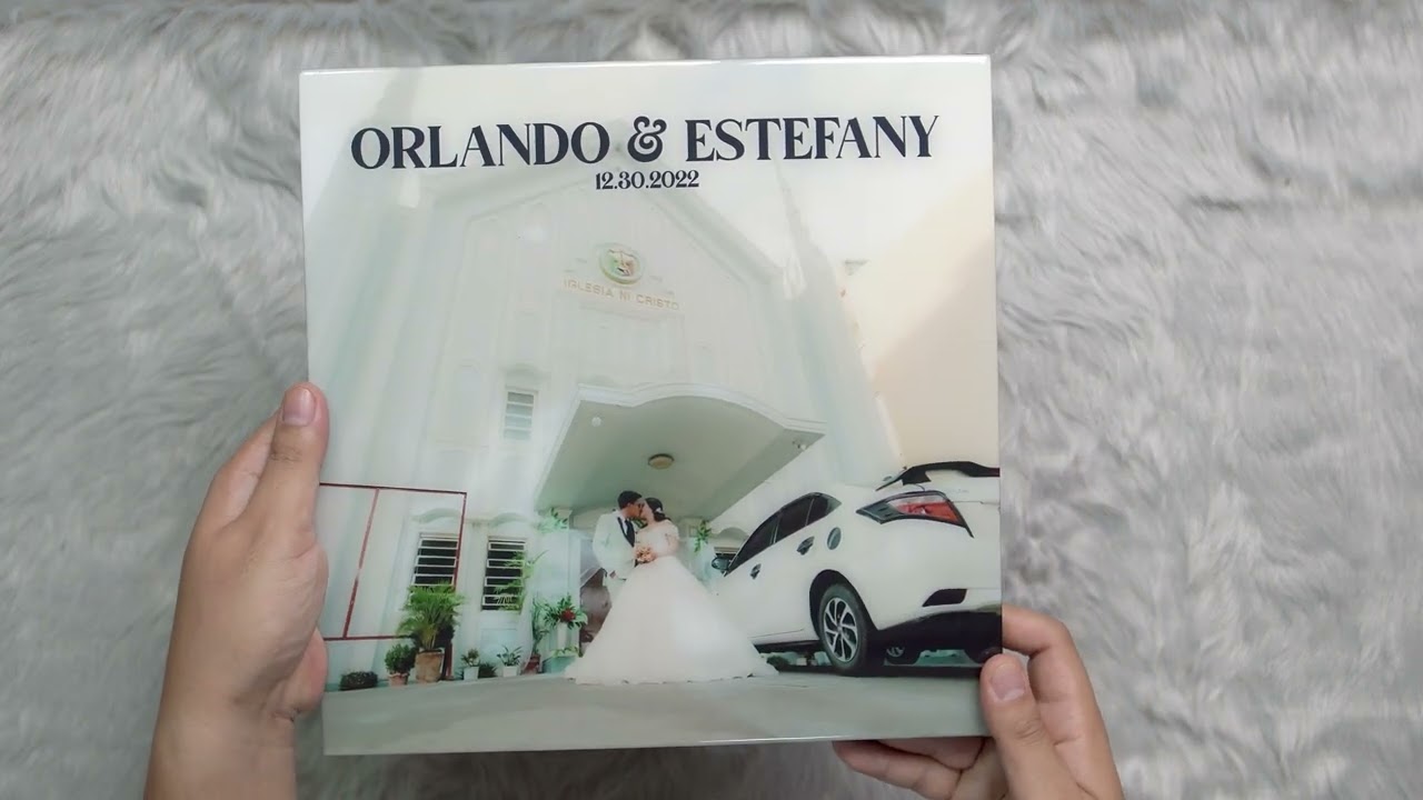 10X10 CRYSTAL POUCH CRYSTAL BOX ALBUMS ORLANDO & ESTEFANY - YouTube