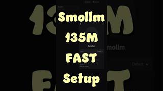 Run AI on Your Laptop in 60 Seconds! | Smollm 135M + Ollama