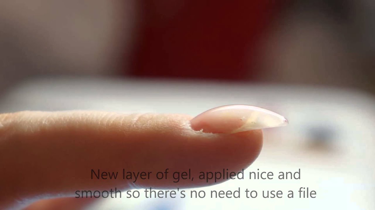 UV Gel Nails Infills YouTube